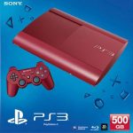 Sony PlayStation 3 Super Slim 500GB (piros)(használt) PS3