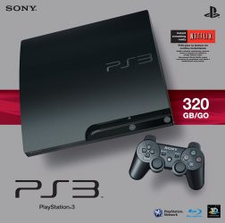 Sony PlayStation 3 Slim 320 GB (használt)